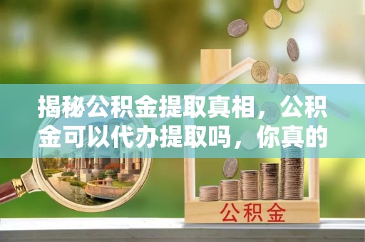 朔州揭秘公积金提取真相，公积金可以代办提取吗，你真的了解吗？
