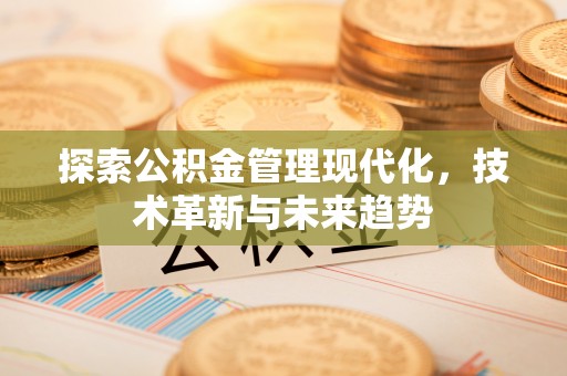 朔州探索公积金管理现代化，技术革新与未来趋势