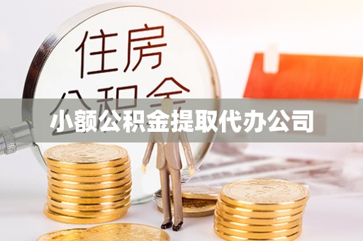 朔州小额公积金提取代办公司