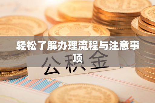 朔州轻松了解办理流程与注意事项