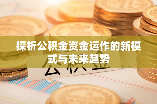 朔州探析公积金资金运作的新模式与未来趋势